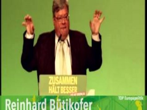 Reinhard Bütikofer auf dem Grünen-Parteitag, 18. November 2012
