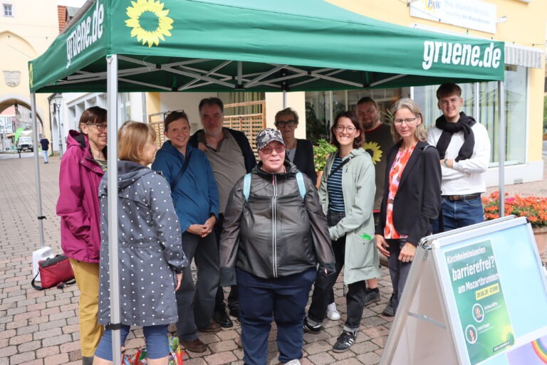 Barrieren im Alltag sichtbar machen: Austausch mit MdB Corinna Rüffer und MdL Lisett Stuppy in Kirchheimbolanden